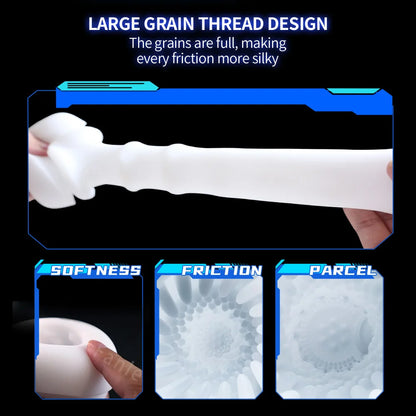 Telescopic Heated Sucking Pocket Pussy