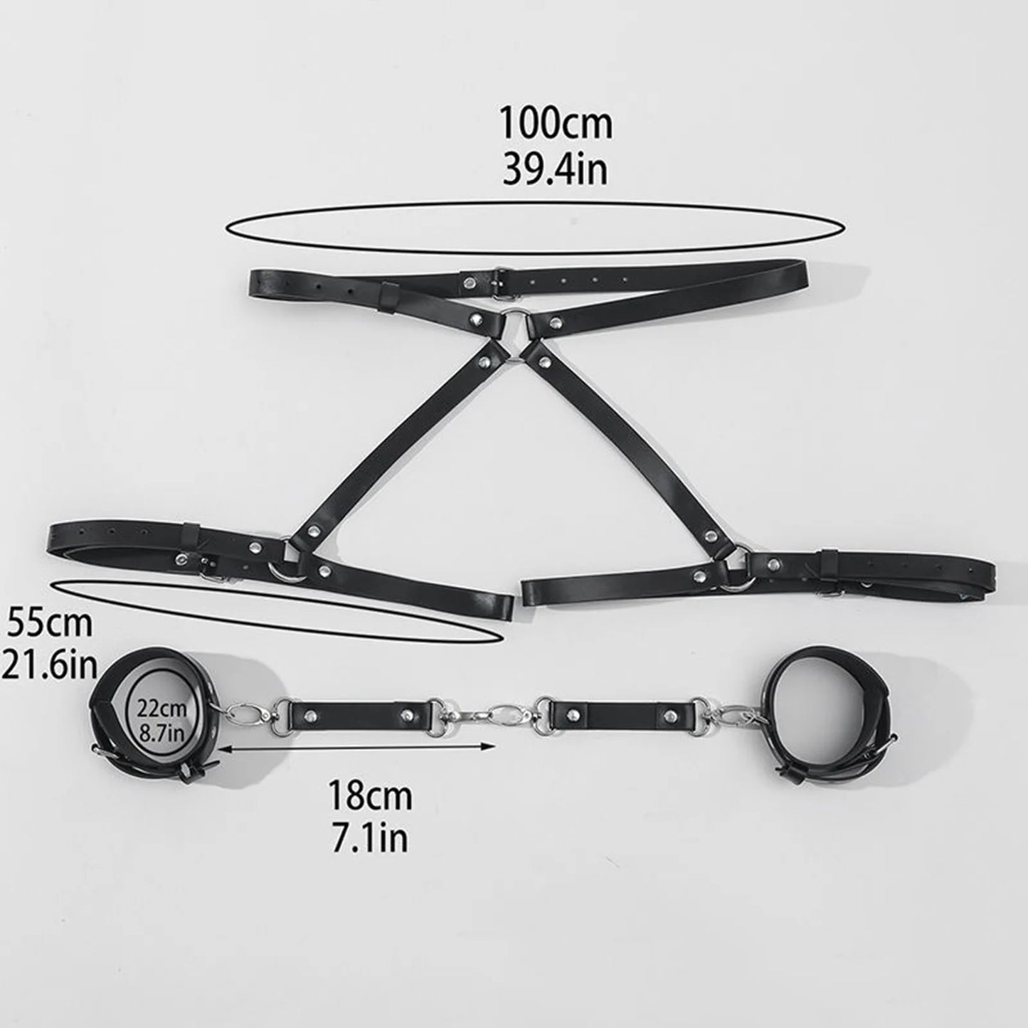 Harness Cuffs Bondage Straps