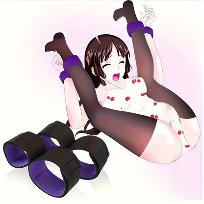 Erotica Bondage Hand and Foot Cuffs